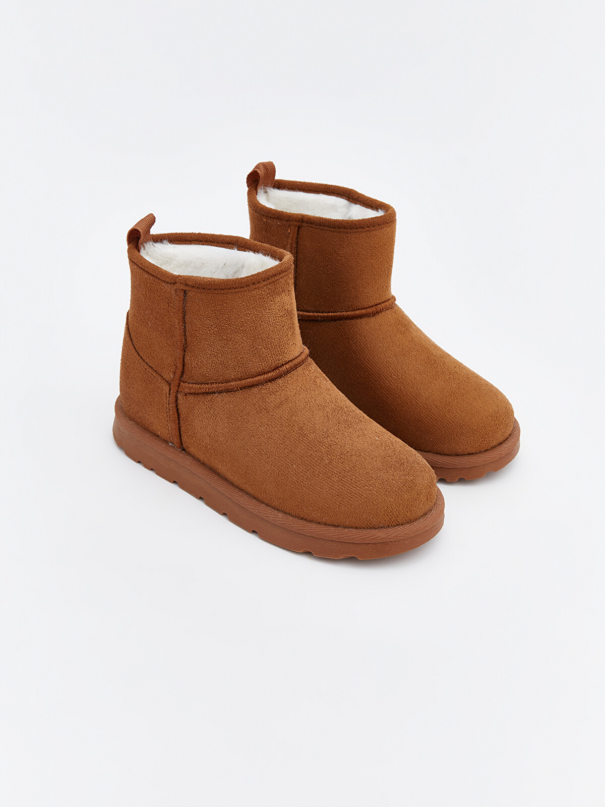 LCW STEPS Bej Kız Çocuk Süet Bot - W5LB14Z4-CXS | LCW