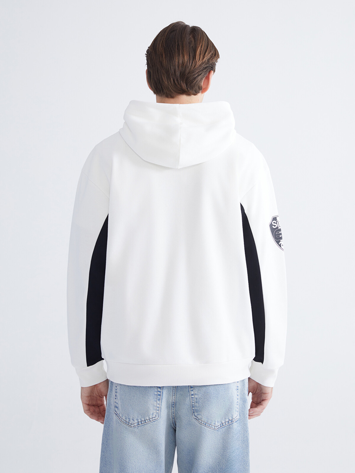 XSIDE Ford Printed Men's Kangaroo Pocket Hoodie - W5LG56Z8-R9J