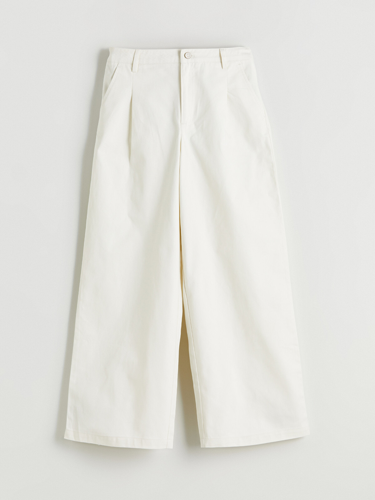 LCW Kids Wideleg Girl's Trousers - W5LJ46Z4-KX0 | LC Waikiki