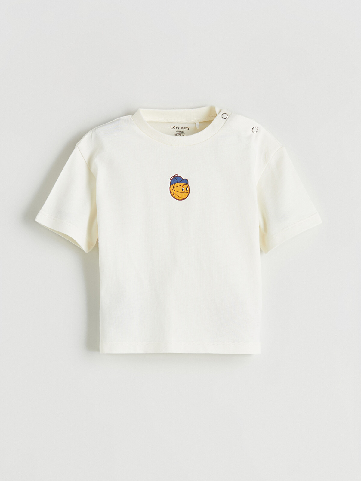 LCW baby Crew Neck Baby Boys T-Shirt and Shorts 2 Pack - W5LK34Z1