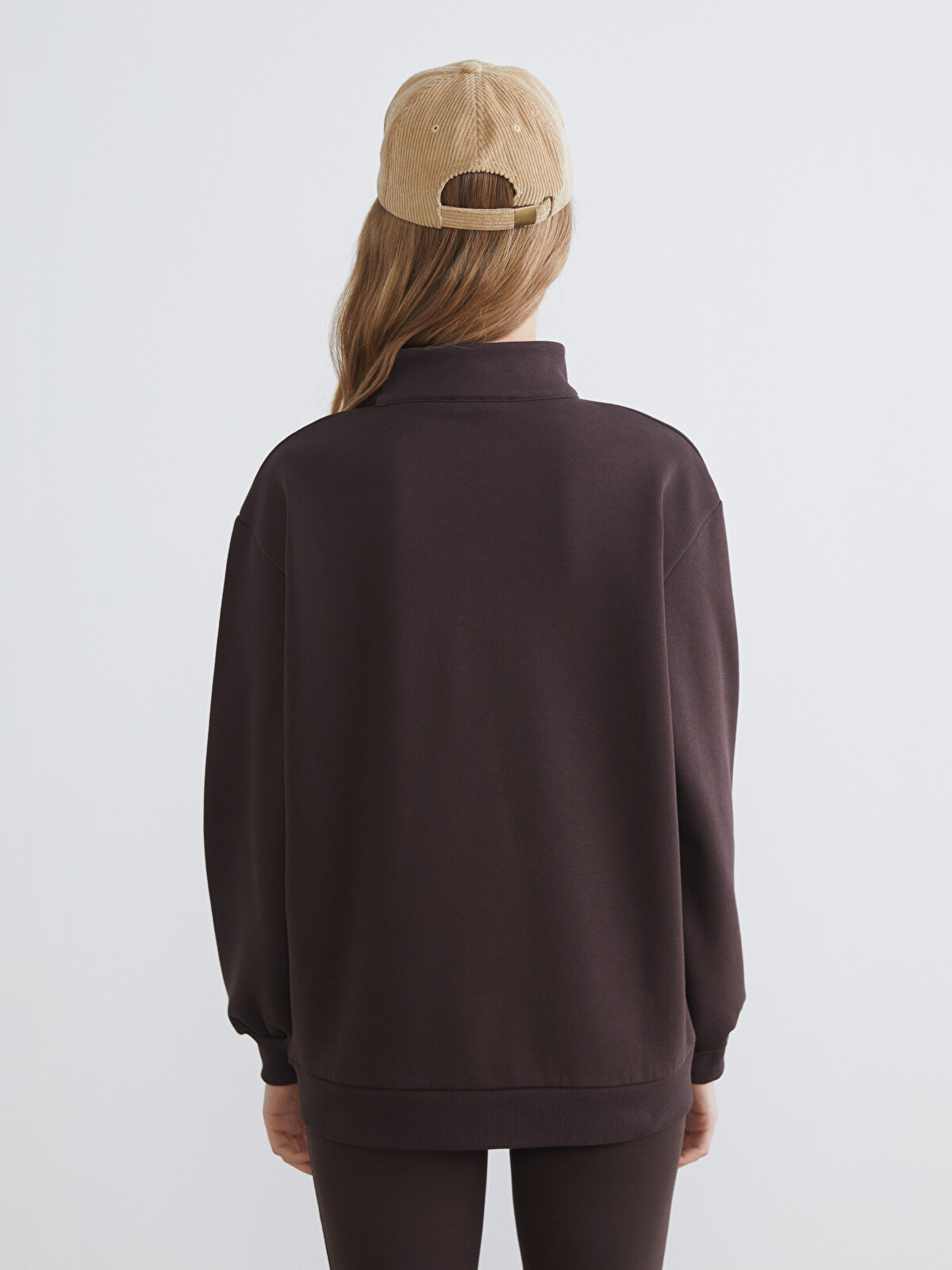 XSIDE New Jersey Printed Oversize Women's Thick Sweatshirt