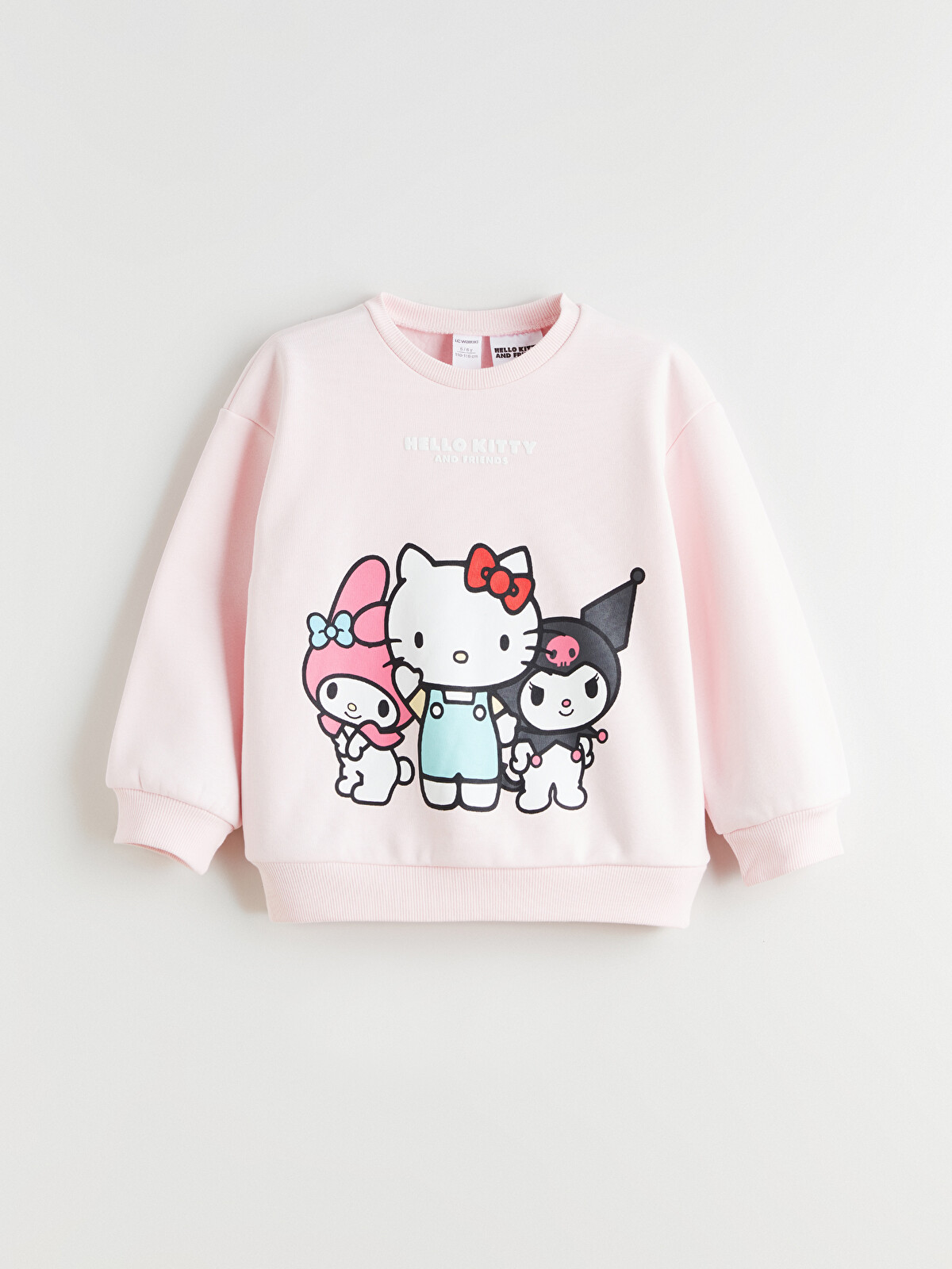 LCW Kids Толстовка З Принтом Hello Kitty Для Дівчаток - W5MA38Z1