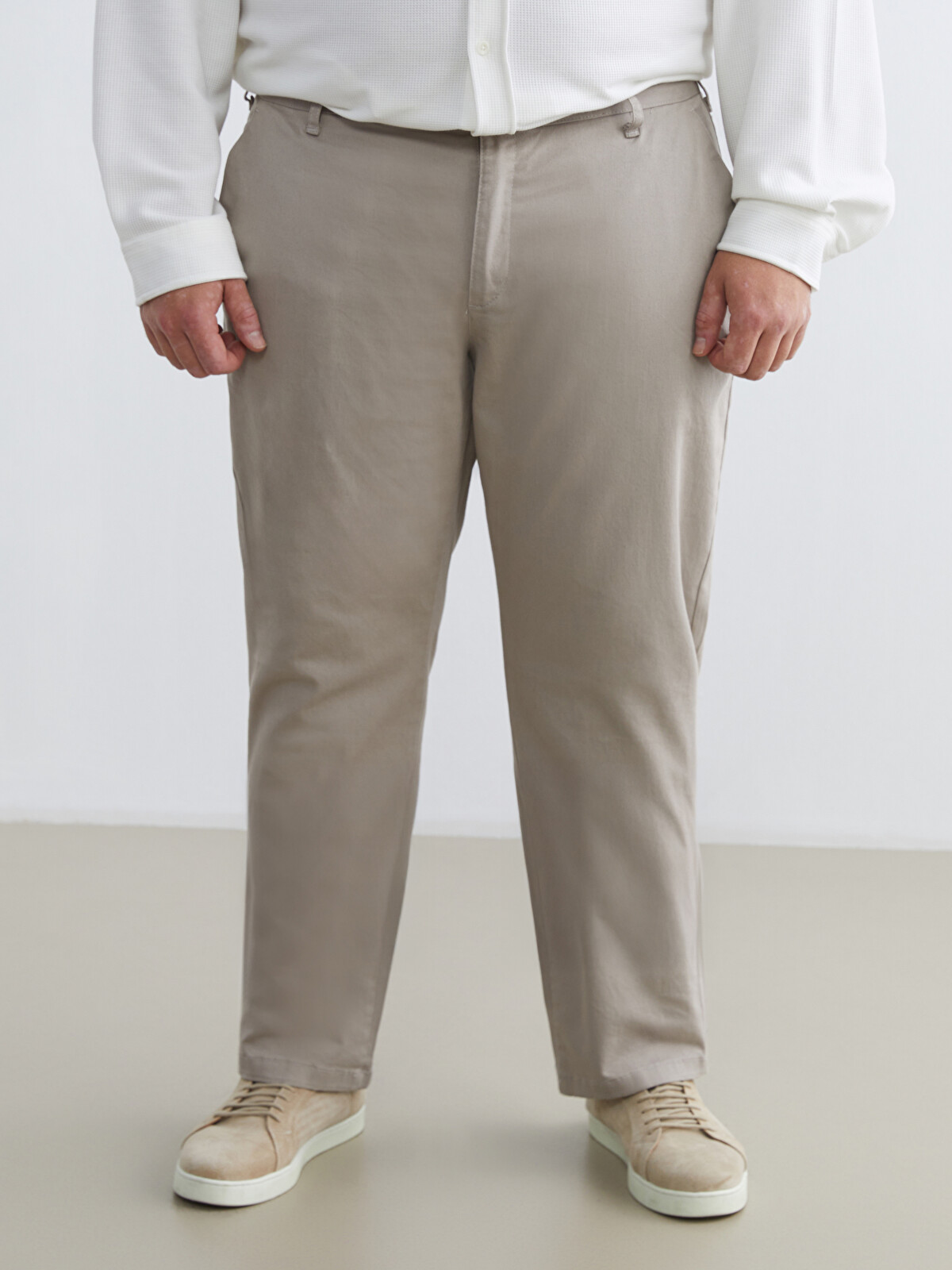 LCWAIKIKI Classic Plus Size Standard Fit Men's Chino Pants