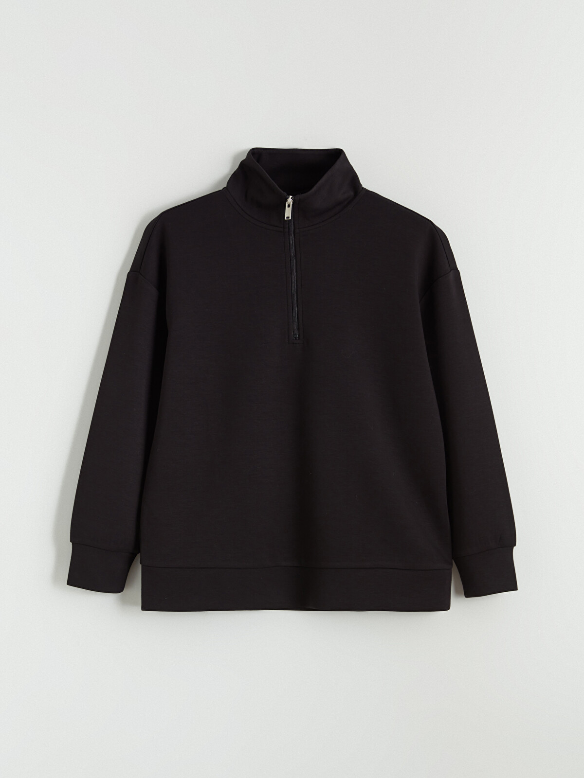 LCW EVERYDAY Mock Neck Women's Sweatshirt - W5N145Z8-CVL - LC Waikiki