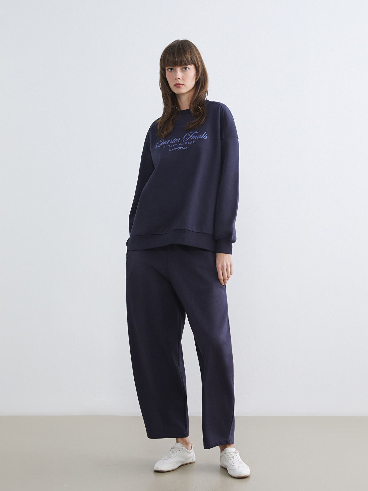 LCW Vision California Printed Women's Thick Sweatshirt - W5N351Z8