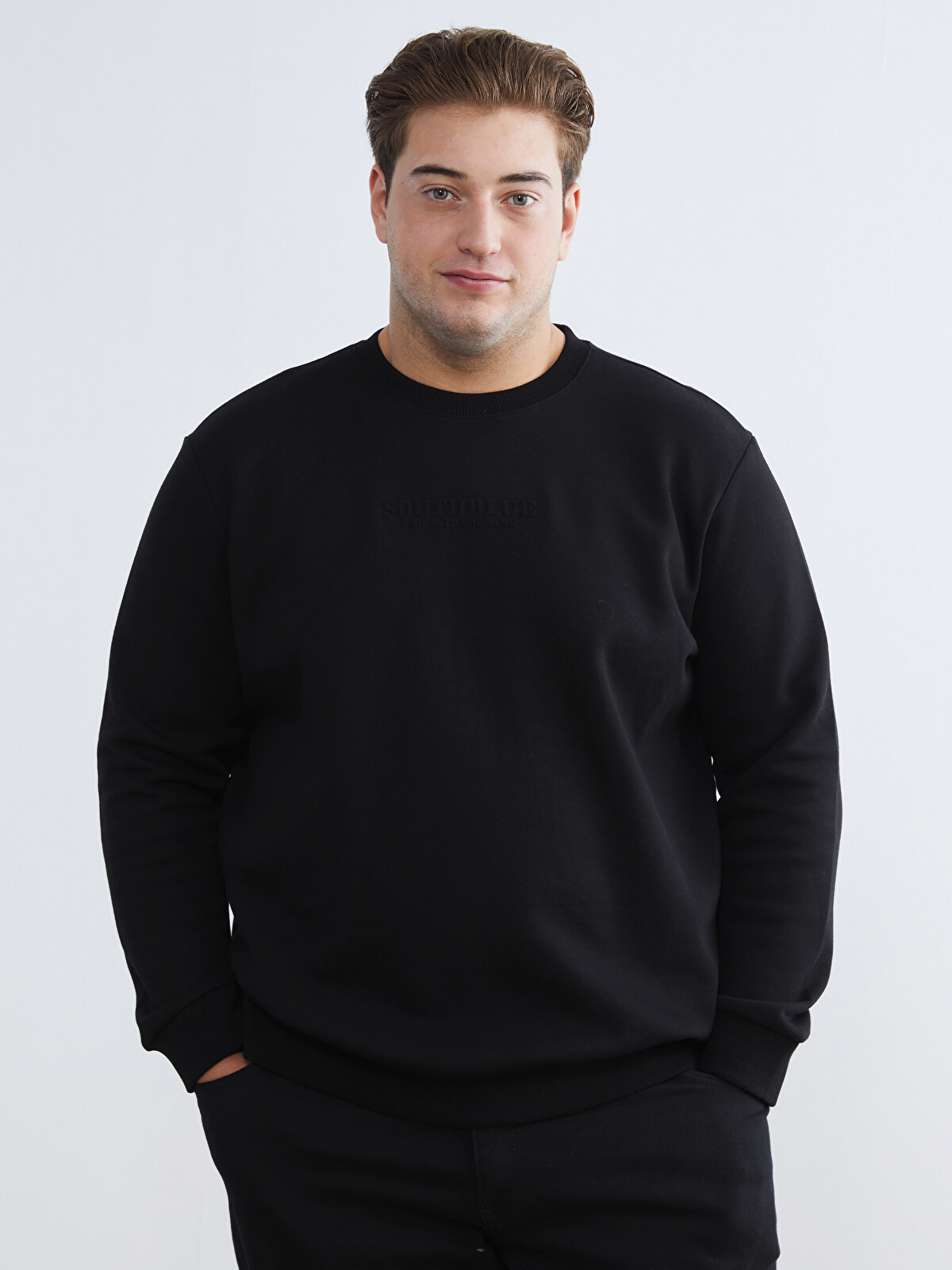 SOUTHBLUE Crew Neck Long Sleeve Men's Sweatshirt - W5N666Z8-CVL