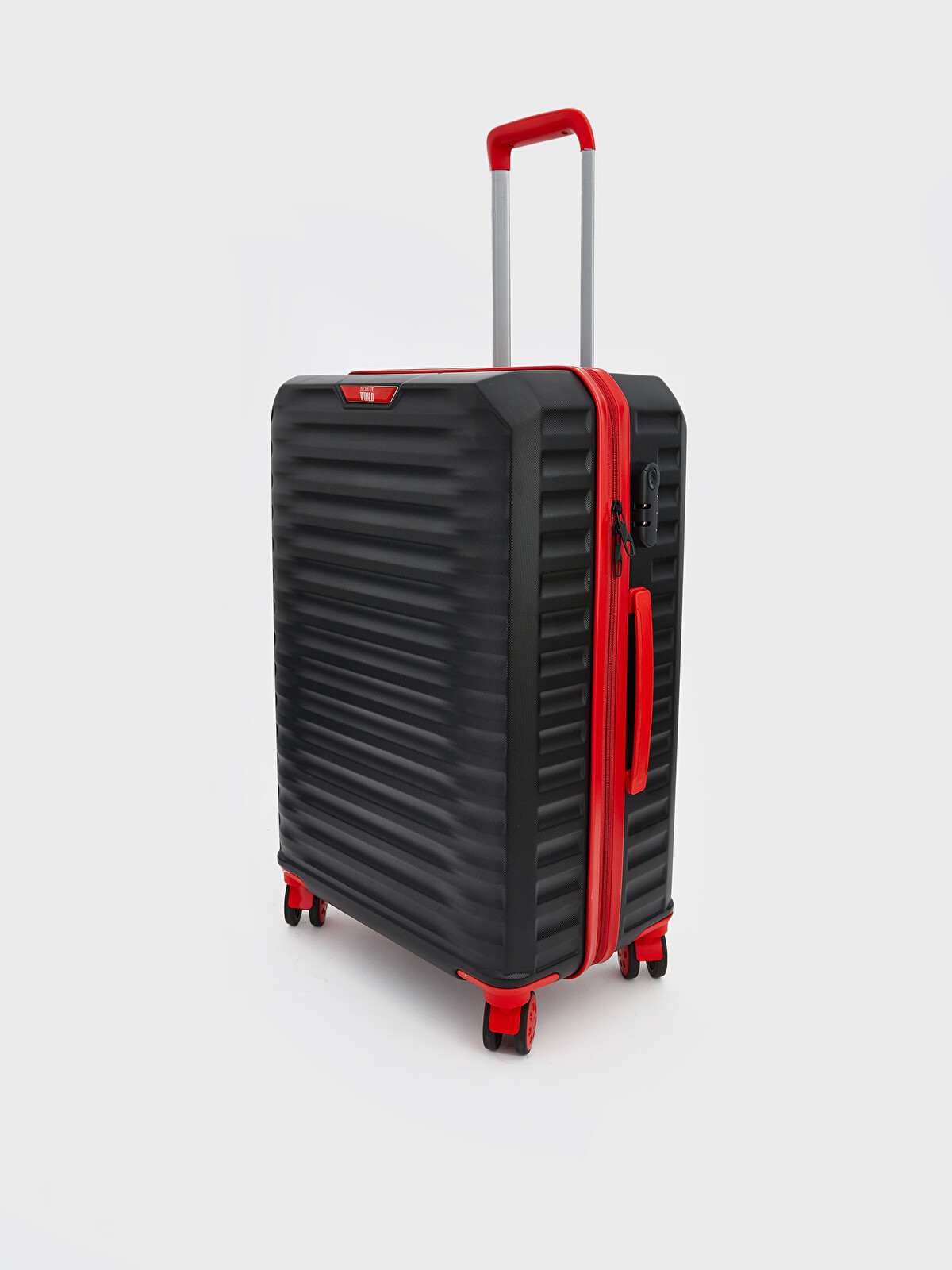 LCW JOY Lock Detailed Medium Size Suitcase - W5N774Z8-HUC | LC Waikiki