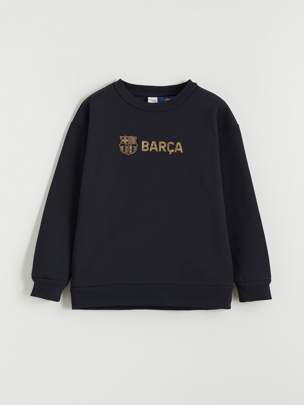 LCW Kids Barcelona Printed Boys' Thick Sweatshirt - W5NC20Z4-HNX