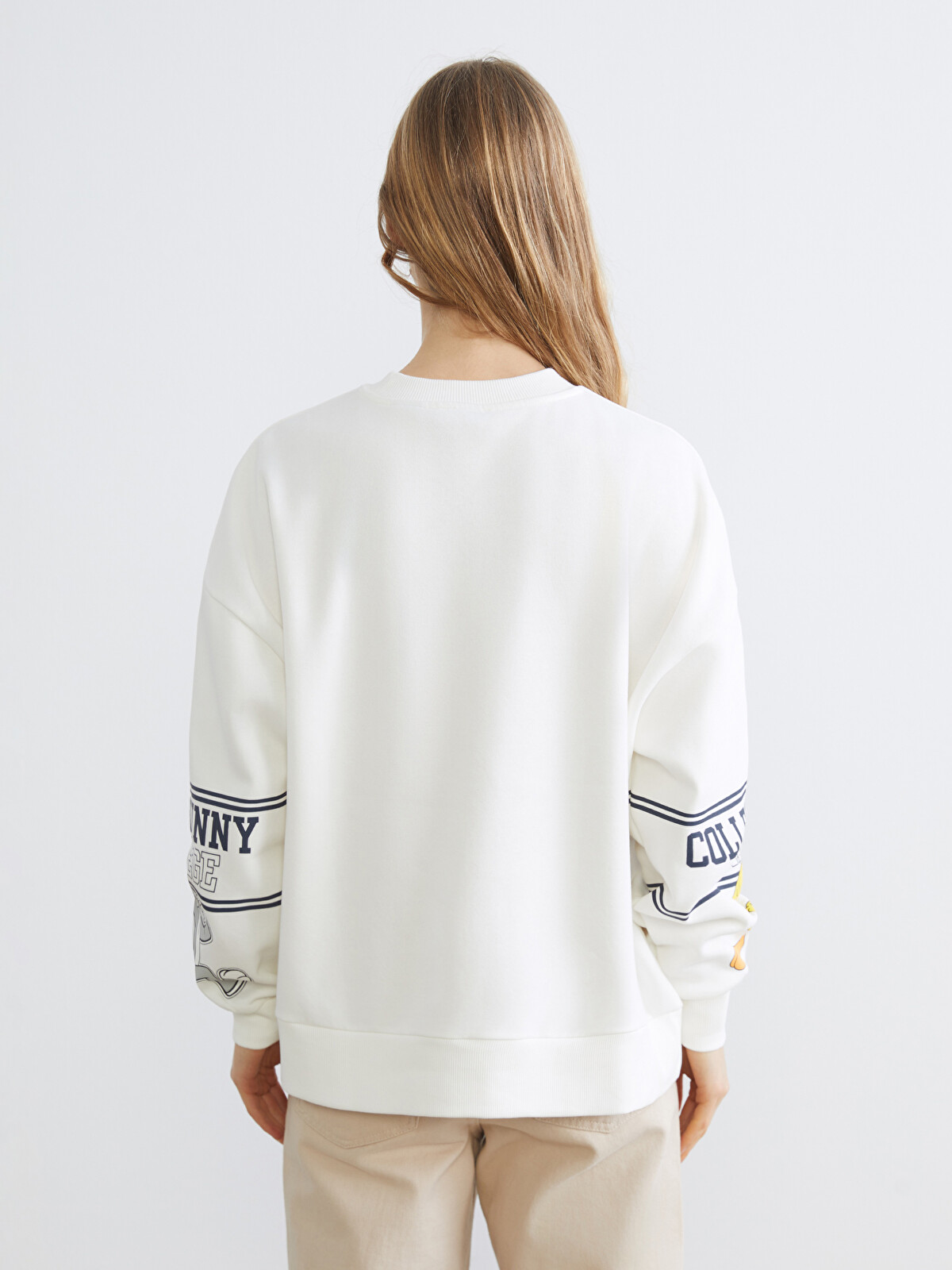 XSIDE Looney Tunes Printed Women's Thick Sweatshirt - W5NE20Z8-R9J