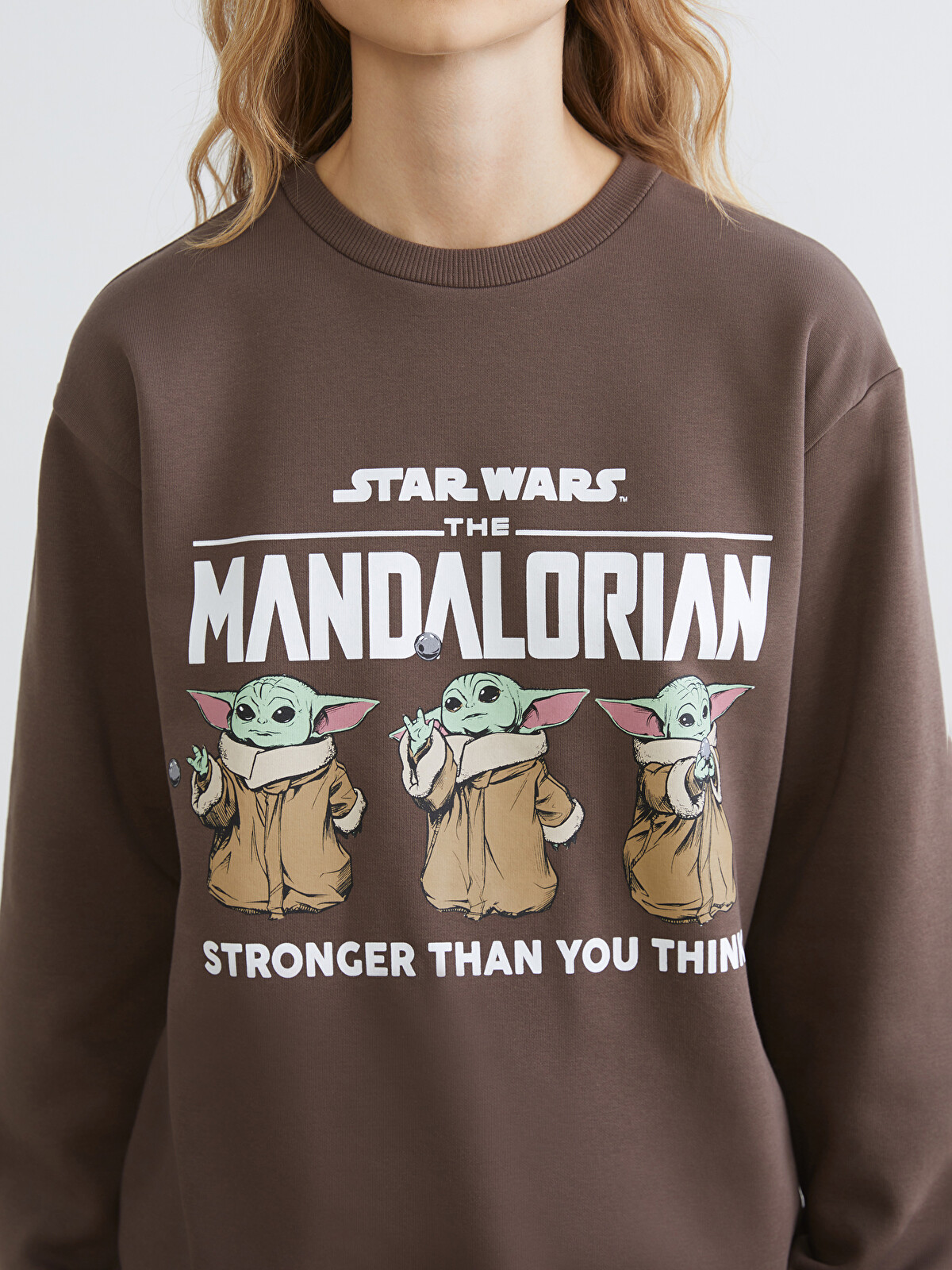 XSIDE The Mandalorian Printed Women's Thick Sweatshirt - W5NG33Z8