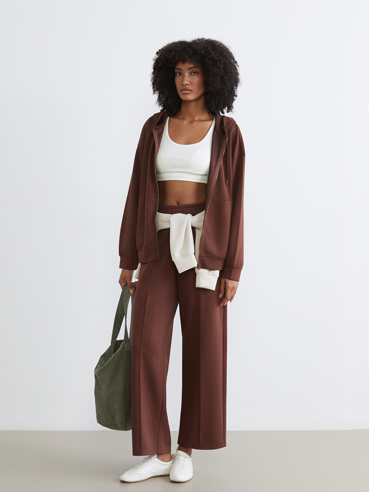 KOOR SPORT Pantalons de survêtement de sport à taille élastiquée