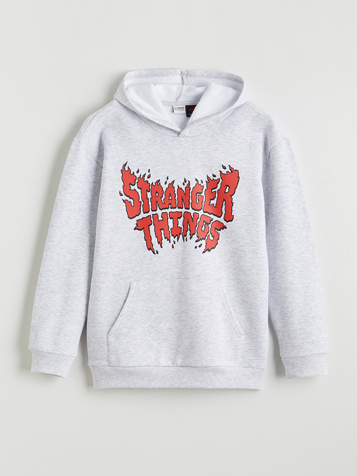 LCW Kids Stranger Things Printed Boys' Thick Sweatshirt - W5NN97Z4