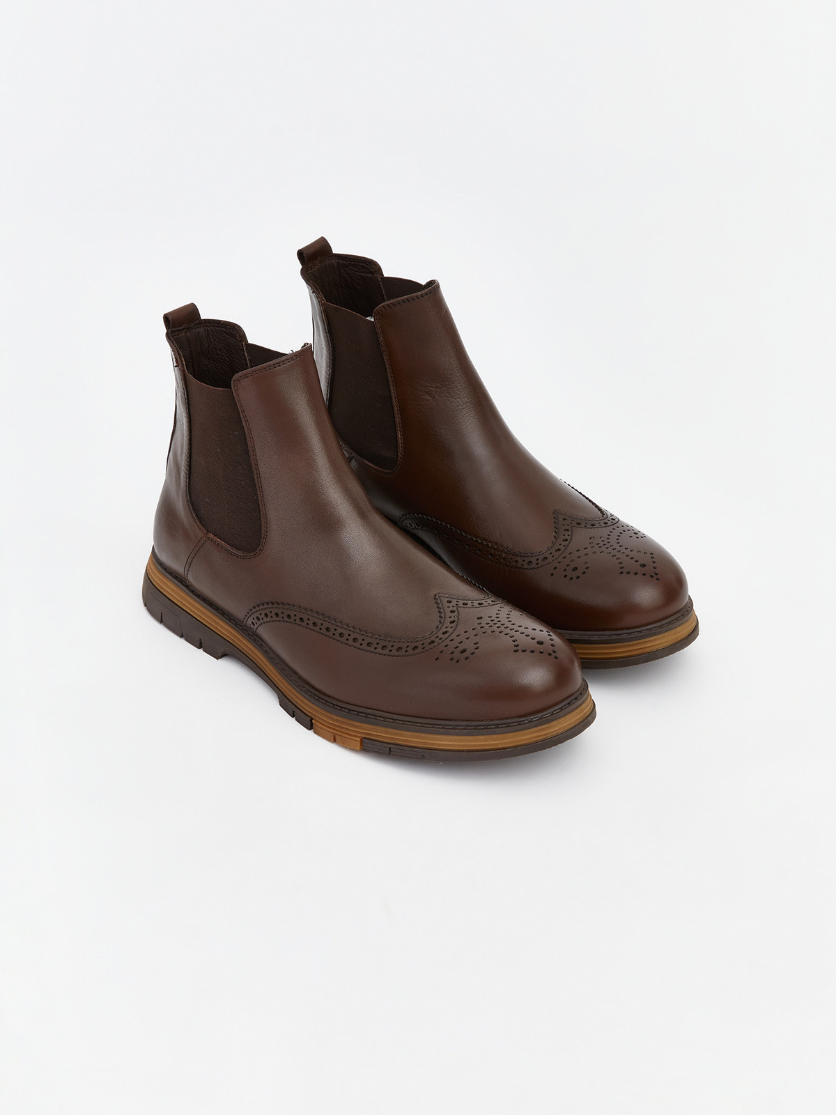 靴 iwt / order made leather boots LCW STEPS Men's Genuine Leather Boots - W5O237Z8-RKQ | LC Waikiki
