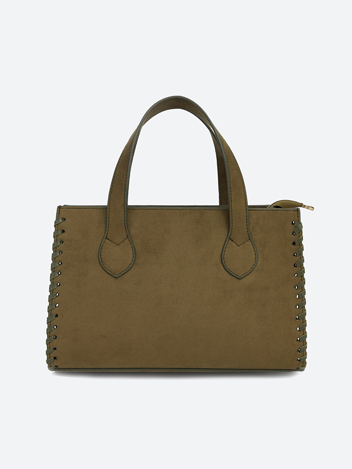 LCW ACCESSORIES Haki Süet Görünümlü Kadın Omuz Çantası - W5OA33Z8