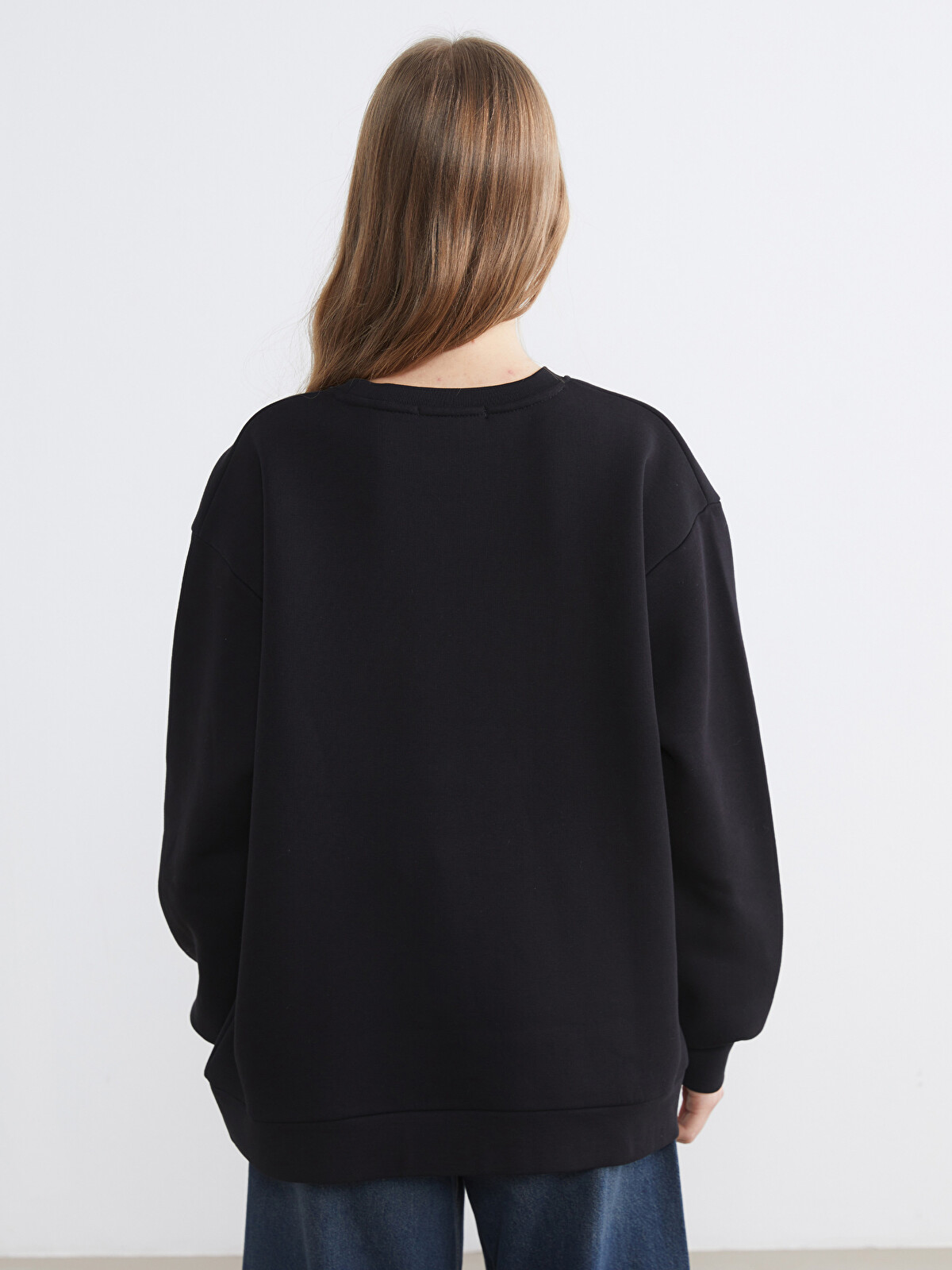 XSIDE Moroccan Print Oversized Women's Sweatshirt - W5OD53Z8-CVL
