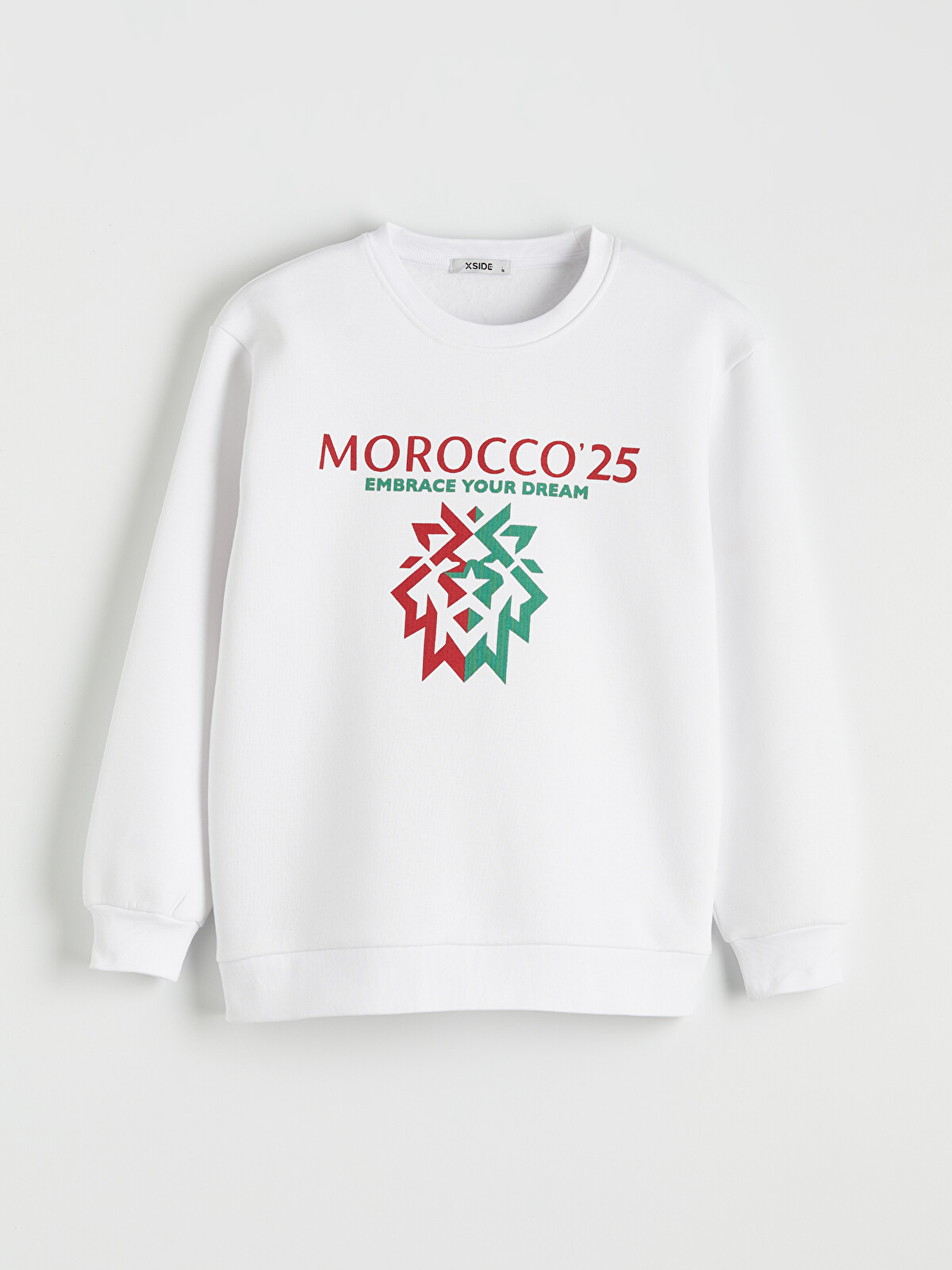 XSIDE Moroccan Print Oversized Women's Sweatshirt - W5OD71Z8-Q6K