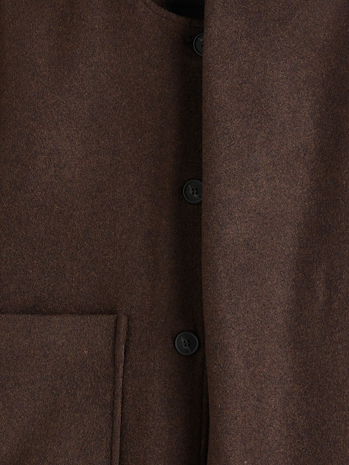 LCW Vision Wool Blend Women's Cashmere Jacket - W5OJ68Z8-DJ7 - LC