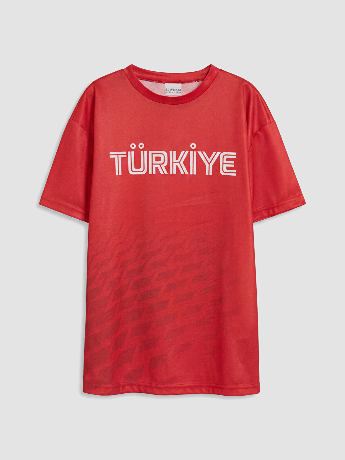 LCW Kids Bisiklet Yaka Türkiye Baskılı Erkek Çocuk Tişört