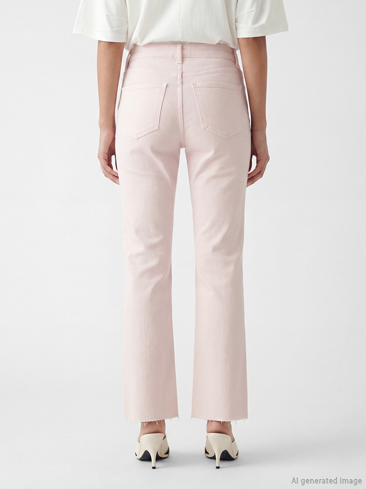 LCW Jeans Crop Flare Kadın Jean Pantolon - S6S976Z8-14N | LC Waikiki