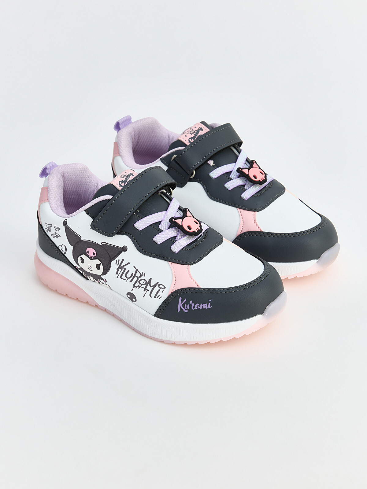 LCW STEPS Antrasit Kız Çocuk Sneaker - S6T609Z1-CZM | LCW