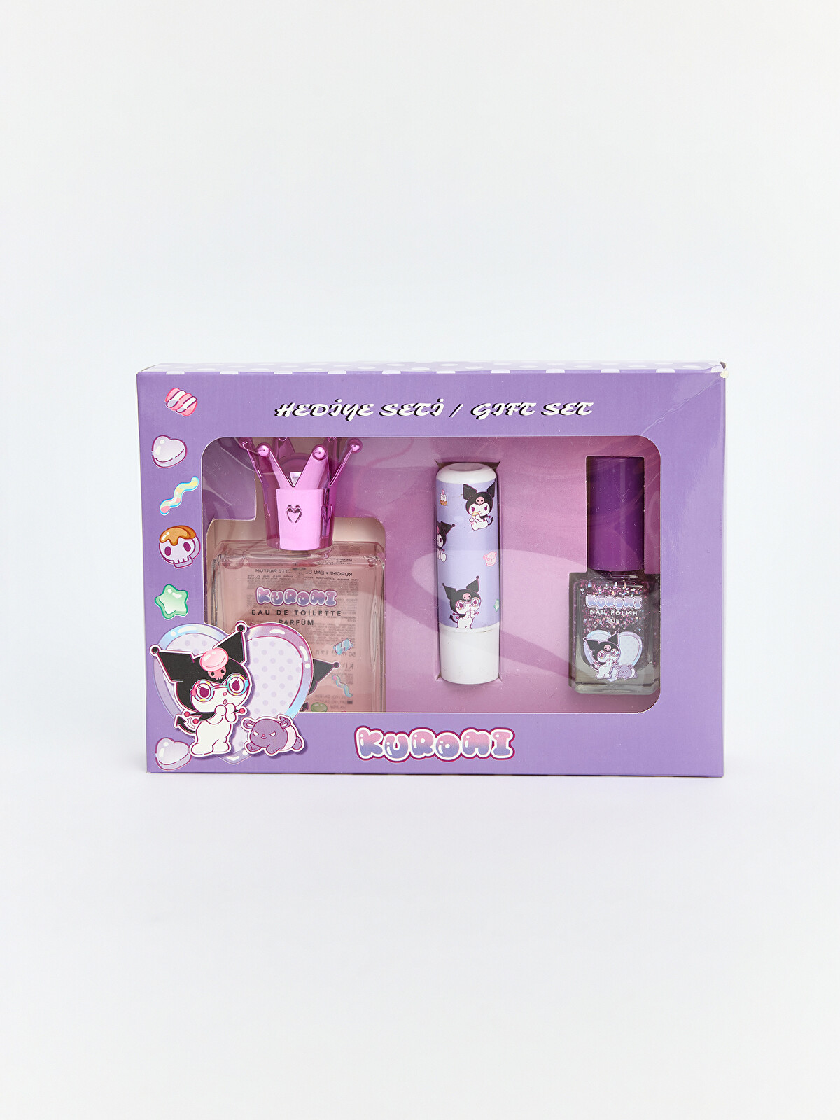 LCW ACCESSORIES Kuromi Baskılı Kız Çocuk Hediye Seti - S6Y554Z4