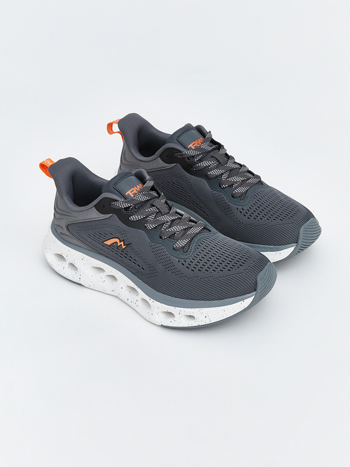 LCW STEPS Antrasit Bağcıklı Fileli Erkek Sneaker - S6PY57Z8-RSZ | LCW