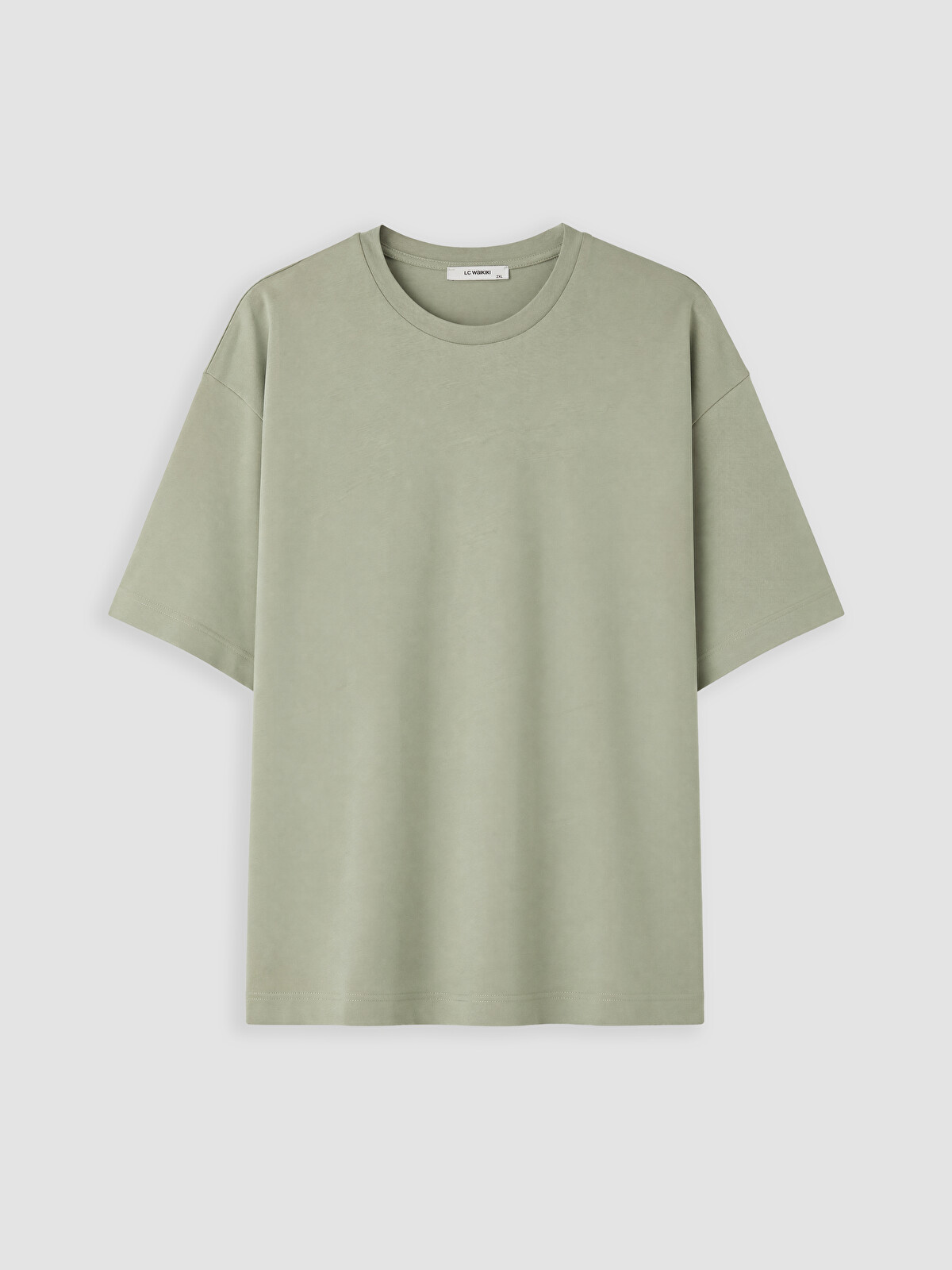 LCWAIKIKI Curve T-shirt pambuku 100% madhësi plus për gra