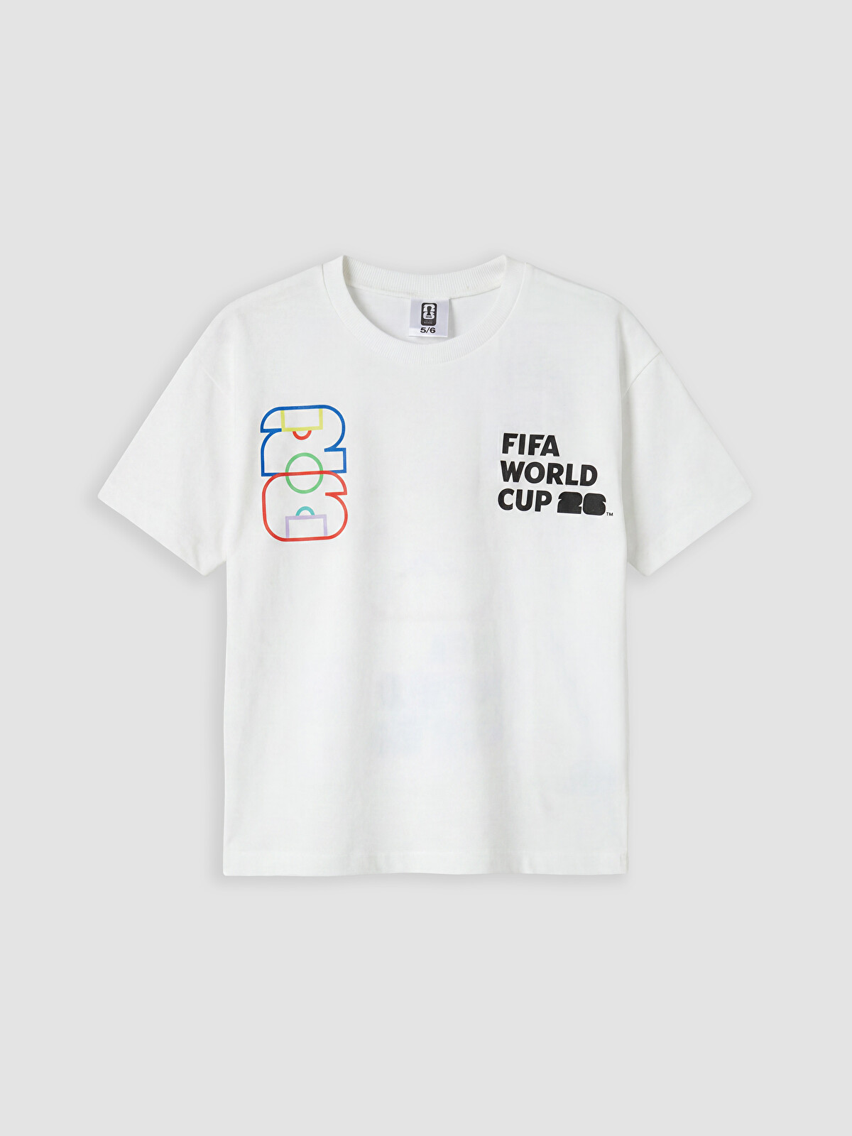 LCW Kids Fifa 2026 World Cup Printed Boys' T-shirt - S6QV68Z1-Q6K