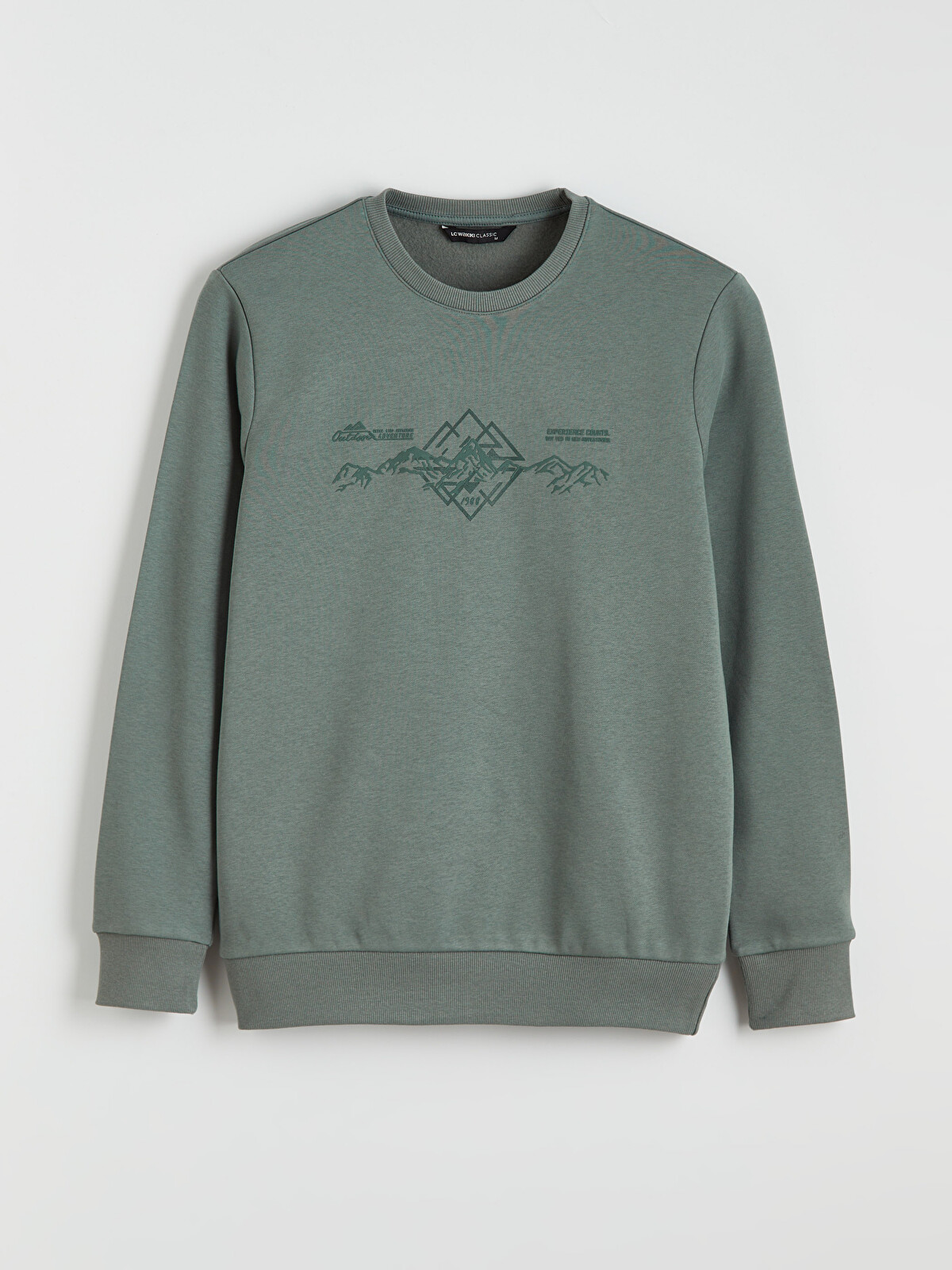 LCWAIKIKI Classic Crew Neck Printed Men's Sweatshirt - S60383Z8