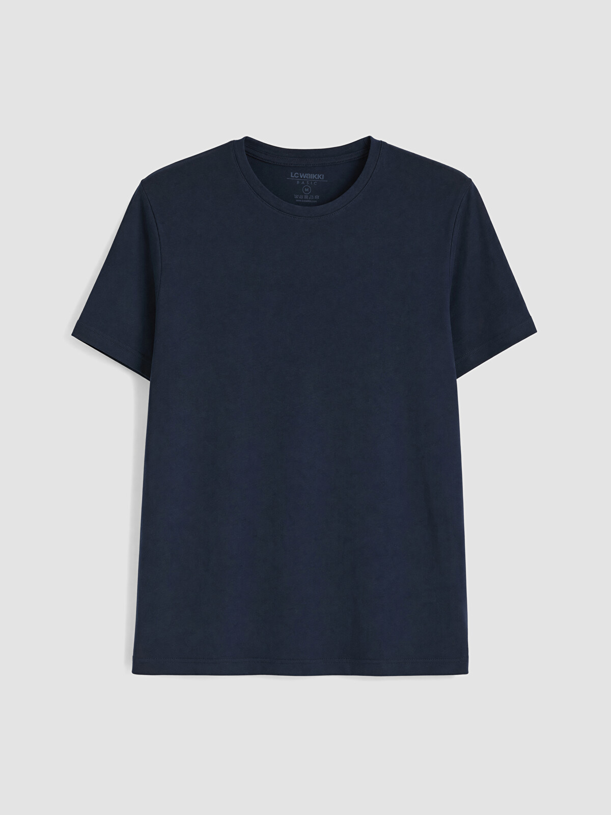 LCWAIKIKI Classic T-shirt penje me jakë të rrumbullakët për burra