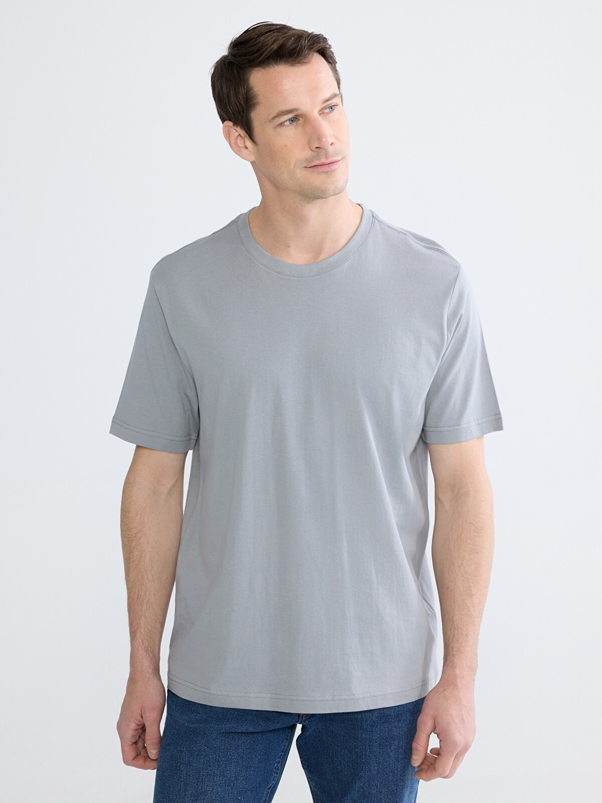 LCWAIKIKI Classic %100 Pamuk Regular Fit Basic Tişört