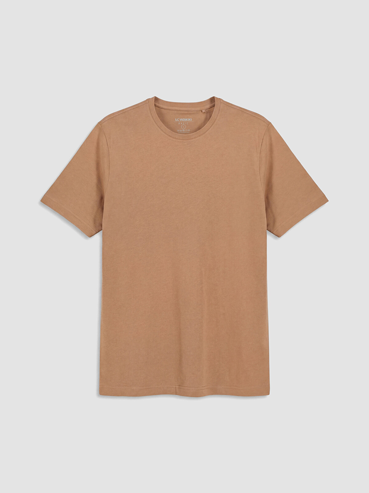 LCWAIKIKI Classic T-shirt basique 100 % coton coupe régulière