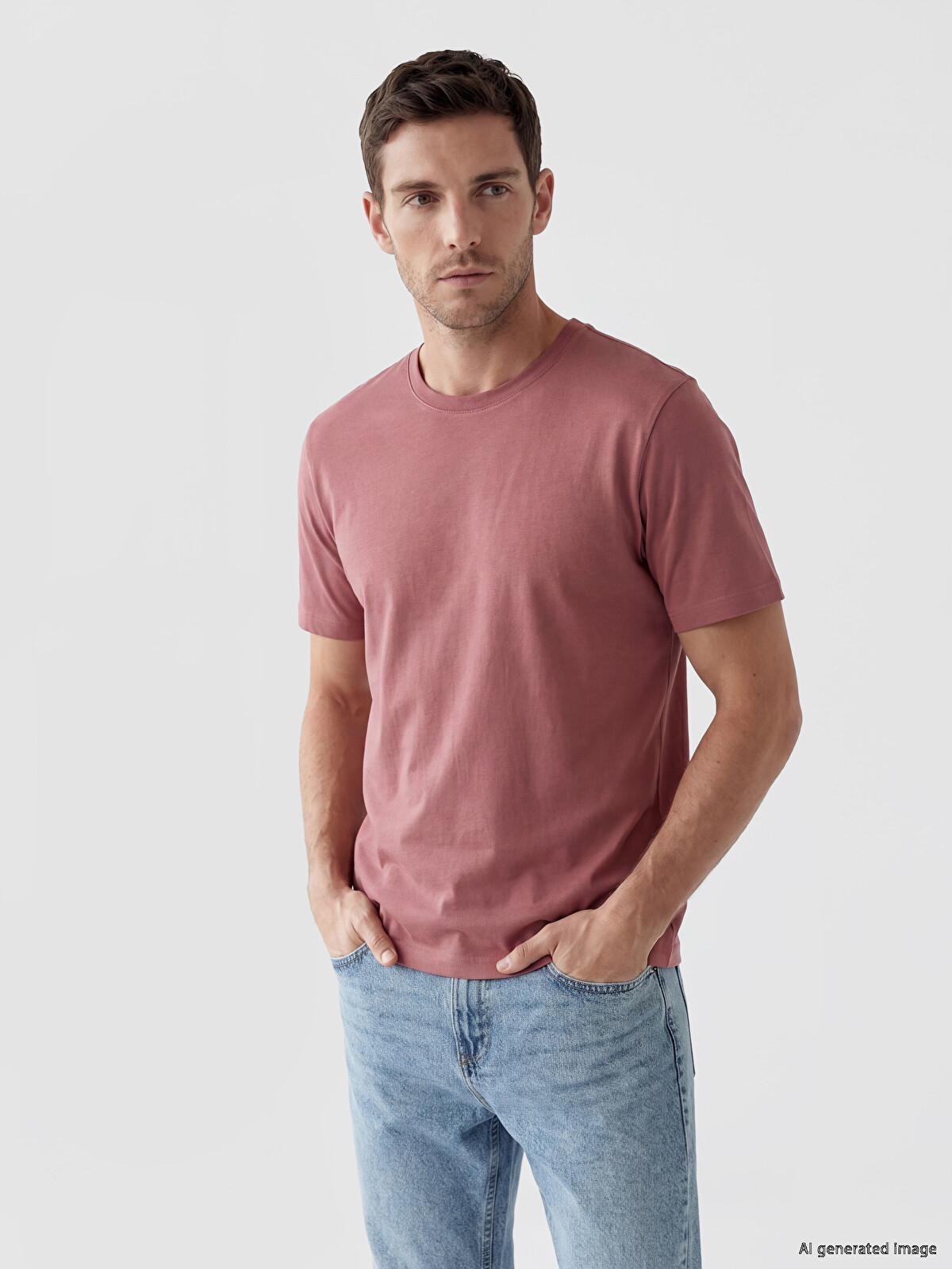 LCWAIKIKI Classic %100 Pamuk Regular Fit Basic Tişört