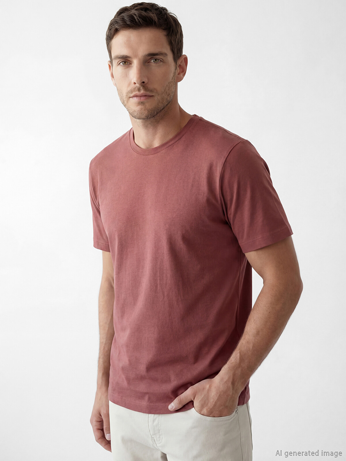 LCWAIKIKI Classic 100% Cotton Regular Fit Basic T-Shirt