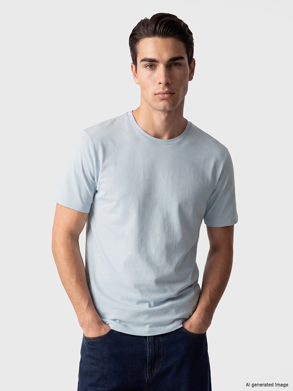 LCWAIKIKI Classic %100 Cotton Regular Fit Basic T-Shirt