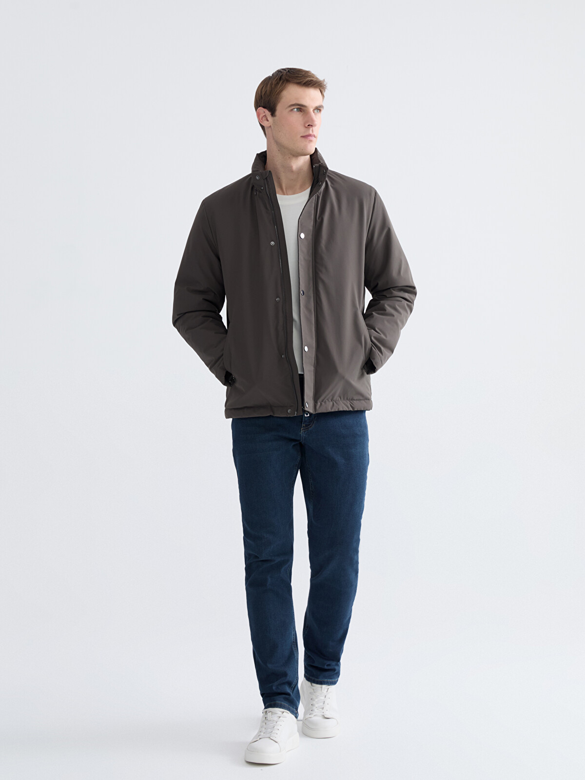 LCWAIKIKI Classic Men's Regular Fit Hooded Jacket - S60883Z8-ZQD