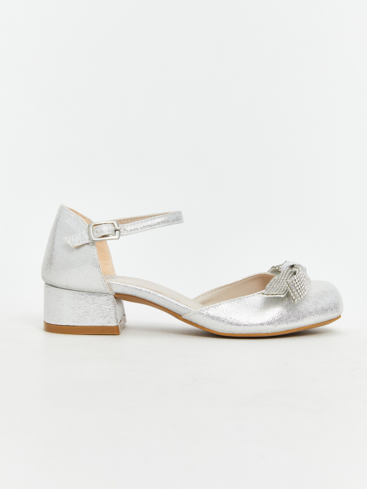 LCW STEPS Stone Bow Detailed Girls' High Heel Shoes - S61091Z4-G8Z