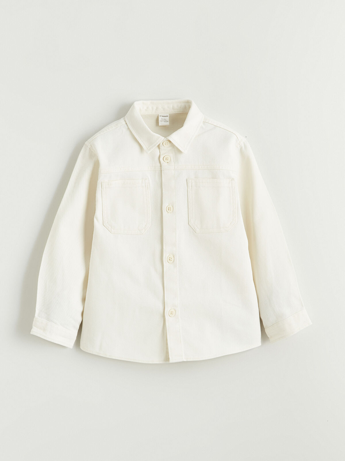 トップス LEWIN / WHITE gadidanoniem XSIDE Rahat Kalıp Gabardin Erkek Gömlek Ceket - S51860Z8-FWZ | LCW