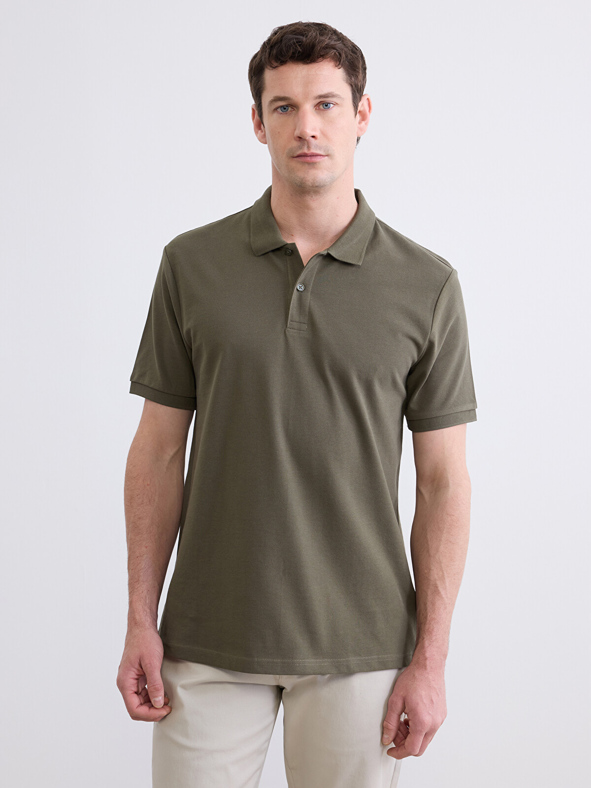 LCWAIKIKI Classic Polo Yaka Pike Erkek Tişört
