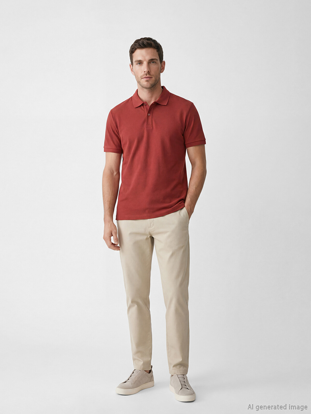 LCWAIKIKI Classic Polo Yaka Pike Erkek Tişört