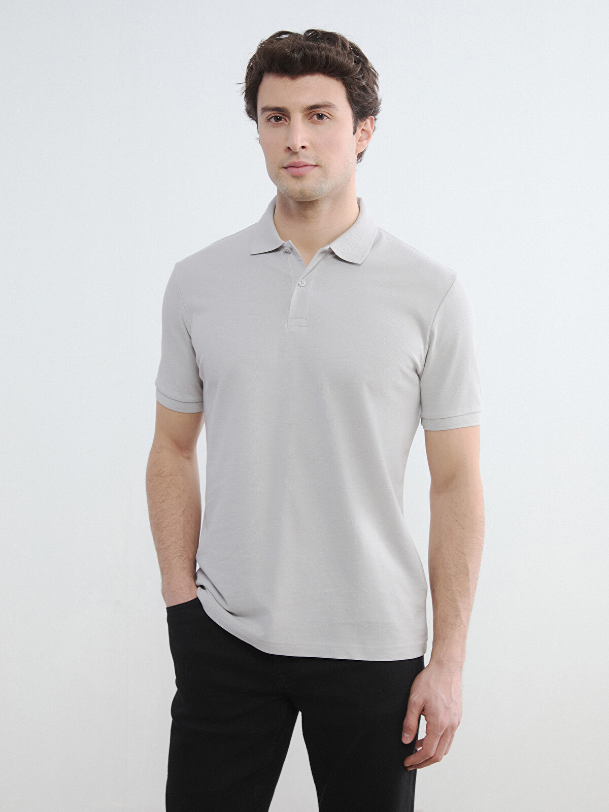 LCWAIKIKI Classic Polo Yaka Pike Erkek Tişört