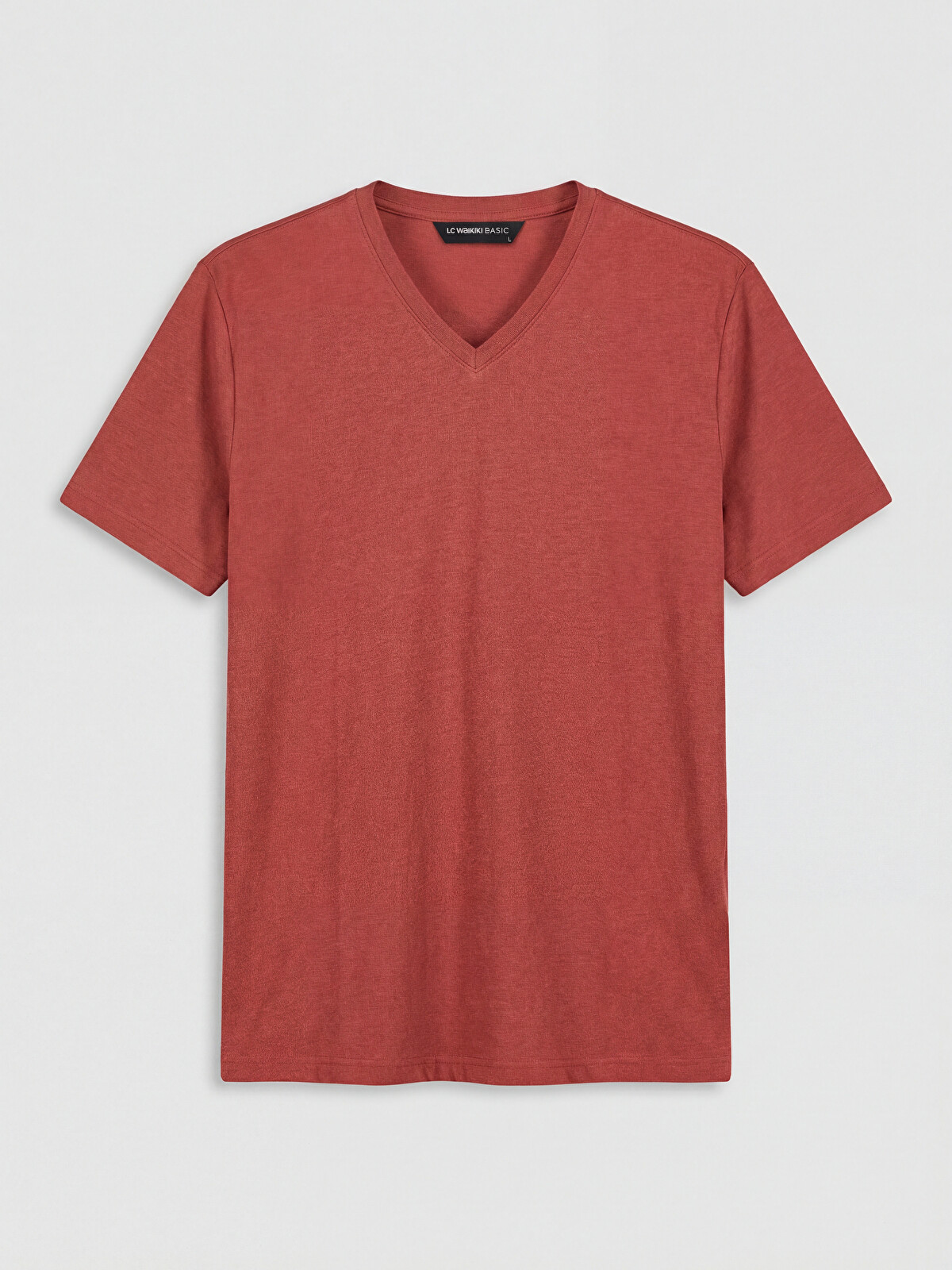LCWAIKIKI Classic V Neck Jersey Men's T-Shirt - S61364Z8-LBN | LC