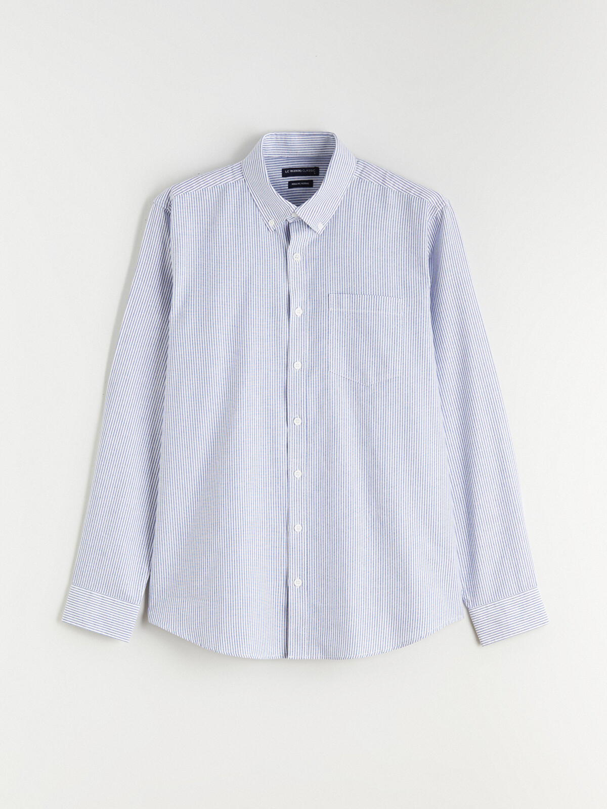 LCWAIKIKI Classic Regular Fit Striped Men's Shirt - S61568Z8-LGB