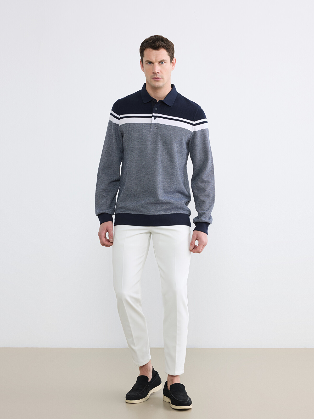 LCWAIKIKI Classic Beyaz Dar Kalıp Erkek Chino Pantolon - S61579Z8