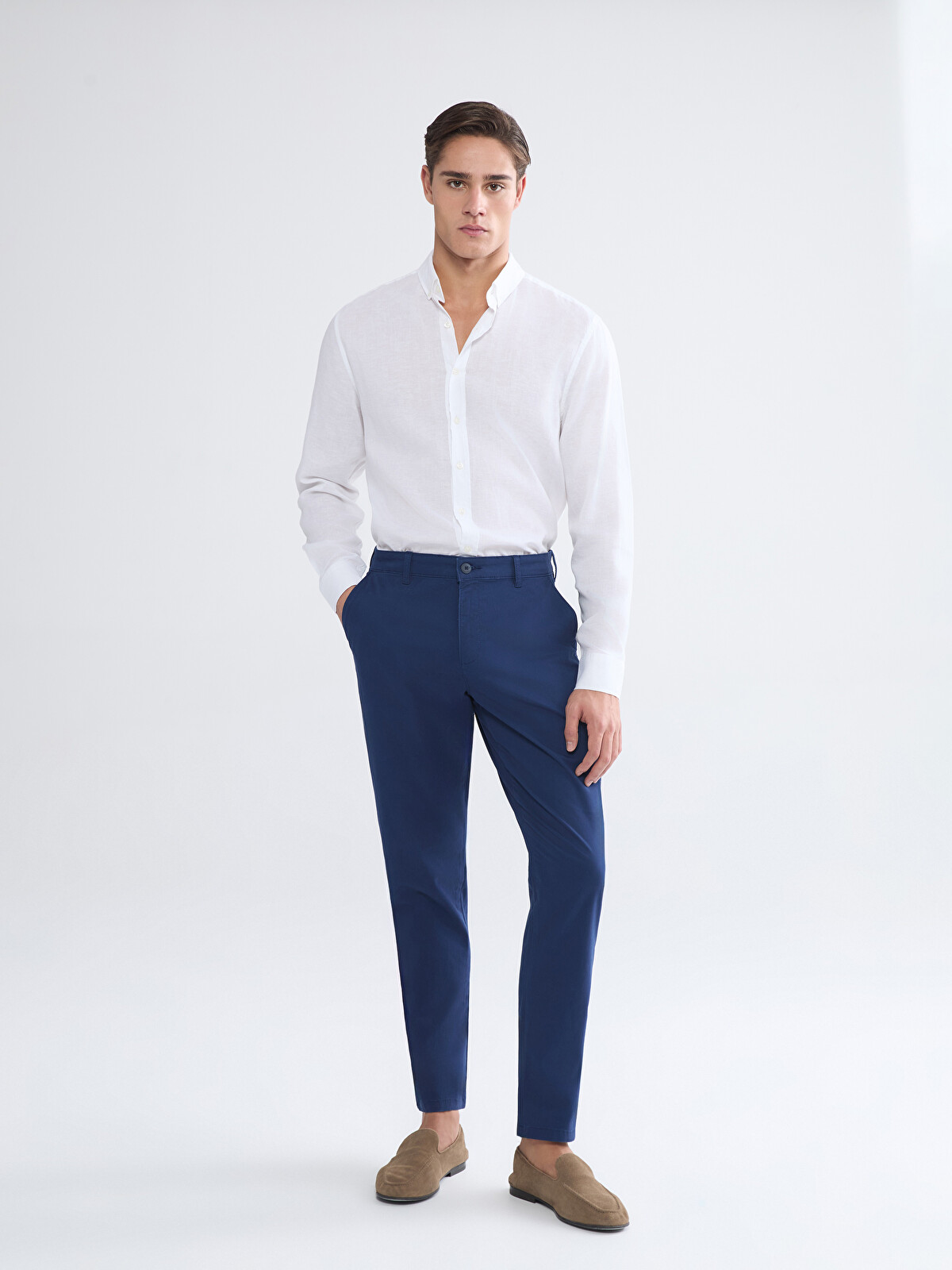 LCWAIKIKI Classic Dar Kalıp Erkek Chino Pantolon