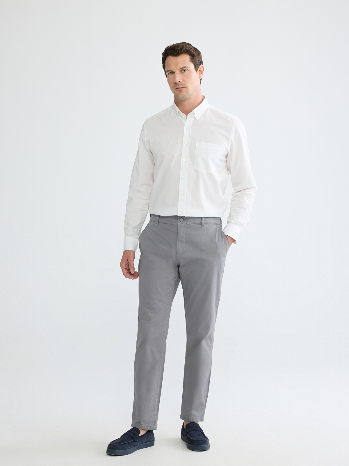 LCWAIKIKI Classic Dar Kalıp Erkek Chino Pantolon