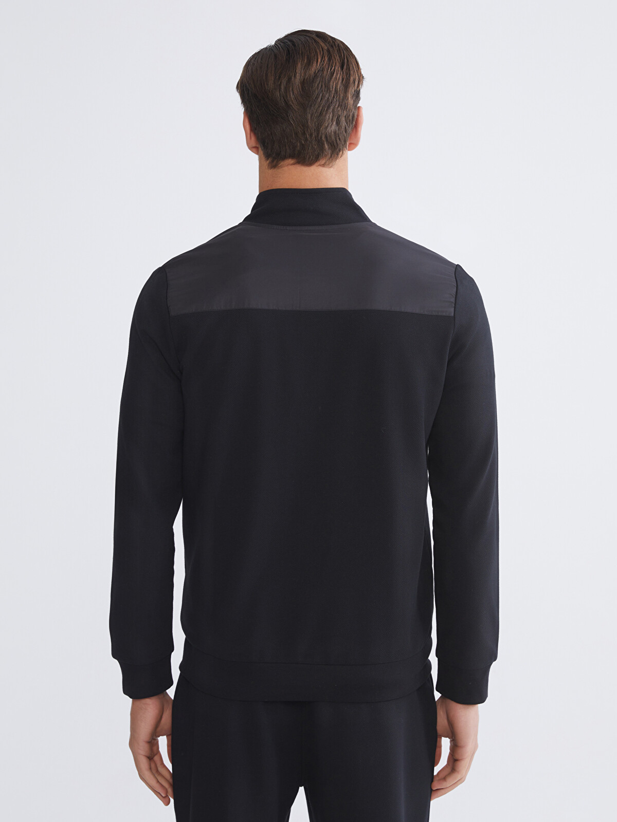 LCWAIKIKI Classic Men's High Neck Zip-Up Sweatshirt - S61729Z8-CVL