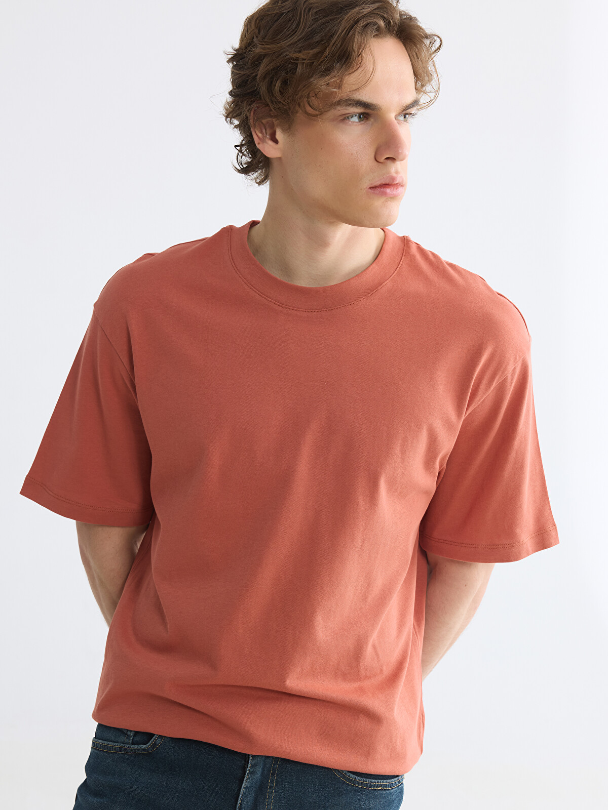 XSIDE Loose Fit Thick Fabric T-Shirt /04