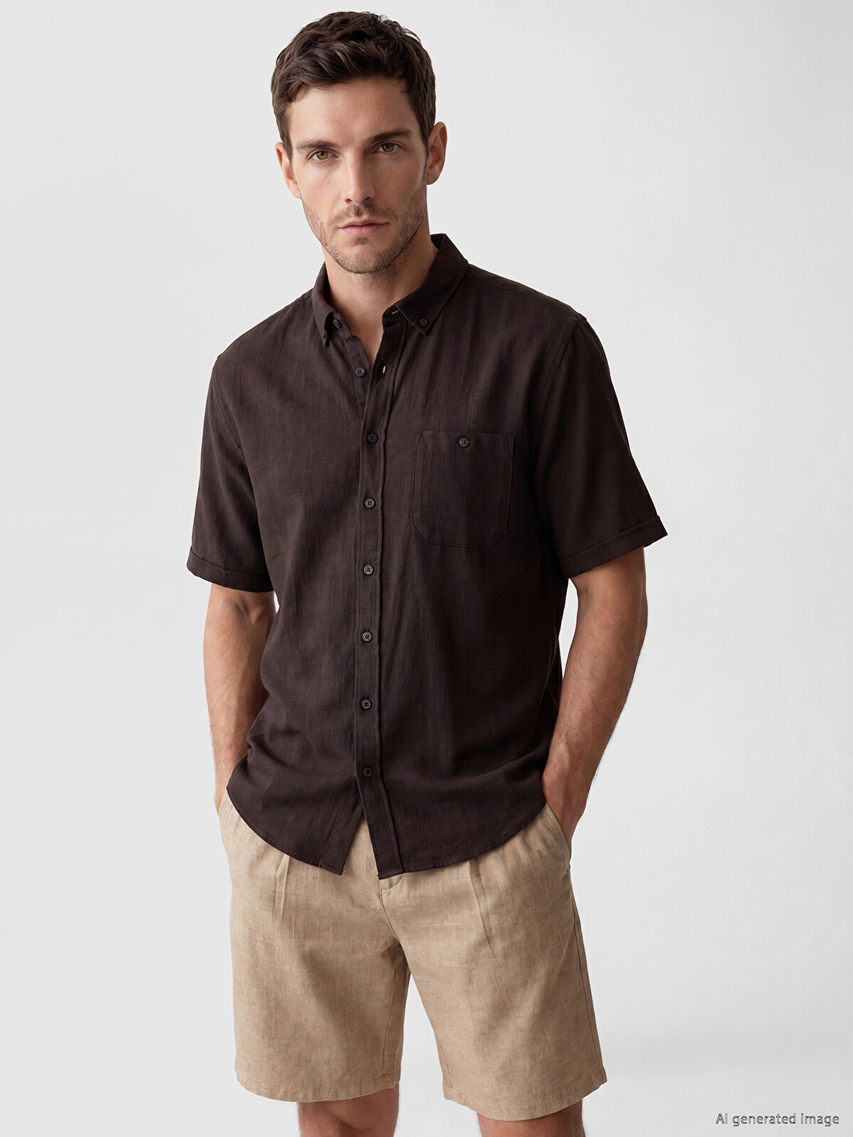 LCWAIKIKI Classic Poplin Men's Shirt