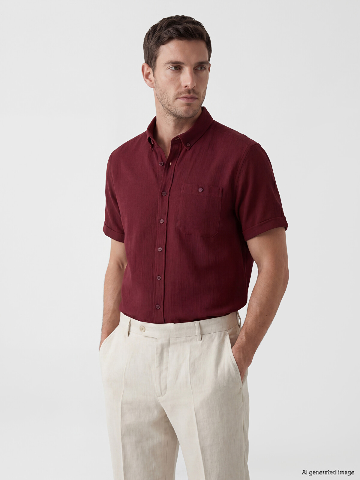 LCWAIKIKI Classic Regular Fit Poplin Erkek Gömlek